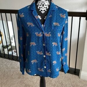 J Crew Merchantile long sleeve top